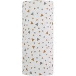 T-tomi Velká bavlněná tetra osuška beige triangles / béžové trojúhelníky – Zboží Dáma