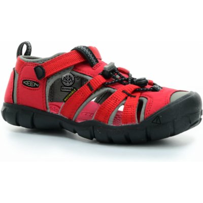 Keen Seacamp II Cnx Youth Jr racing red/gargoyle – Zboží Mobilmania