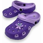 Adcz dívčí gumové nazouváky fialové fialová – Hledejceny.cz