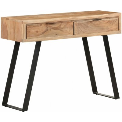 vidaXL Konzolový stolek 100x35x76 cm masivní akácie s živými hranami 11461.323522 – Hledejceny.cz