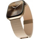 Epico Milanese+ pro Apple Watch SE/Series 1-11/Ultra, (42/44/45/46/49mm) - zlatý 73818182000001 – Sleviste.cz