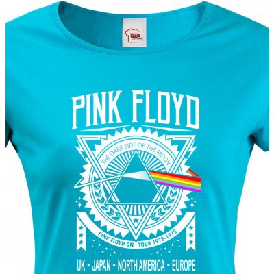 Dámské tričko Pink Floyd Modrá – Hledejceny.cz