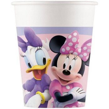 Procos Papírové kelímky Disney Minnie Mouse 200 ml