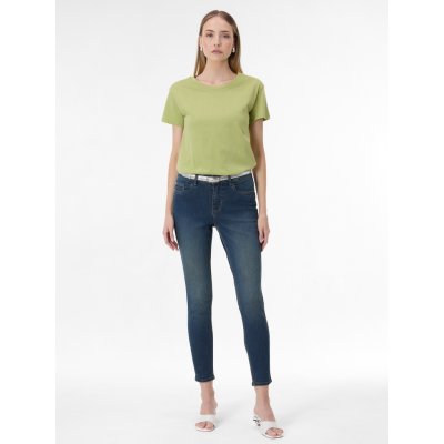 Orsay Tmavě modré dámské skinny fit džíny – Zboží Dáma