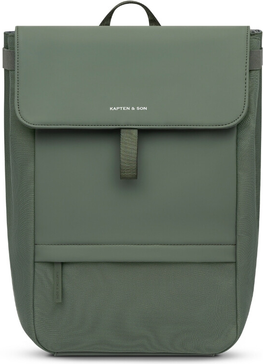 Kapten & Son batůžek s klopou Fyn Dusty Green 13 l