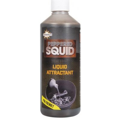 Dynamite Baits Liquid Attractant Peppered Squid 500 ml – Hledejceny.cz
