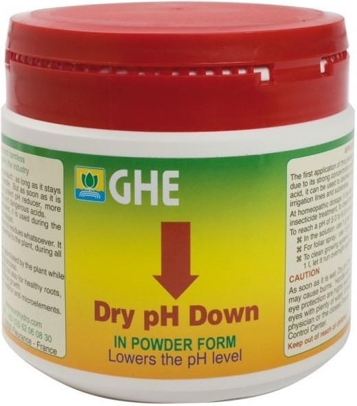 General Hydroponics pH down sec 250 gr
