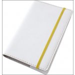 Moleskine Kožený obal na diář L 21 x 13 cm Bílá deluxe – Zboží Dáma