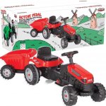 Pilsan Traktor šlapací s valníkem červený – Zboží Mobilmania