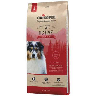 Chicopee Classic Nature Active Chicken & Rice 2x15kg