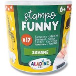 Aladine Dětská razítka Stampo Funny Safari – Zbozi.Blesk.cz