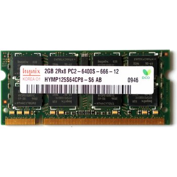 Hynix SODIMM DDR2 2GB 800MHz CL6 HYMP125S64CP8-S6 AB