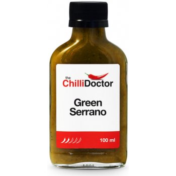 The Chilli Doctor Green Serrano chilli mash 100 ml