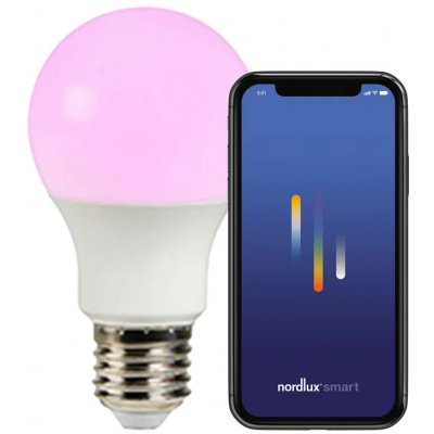 Nordlux Chytrá RGB žárovka E27 8W 2200-6500K bílá – Hledejceny.cz