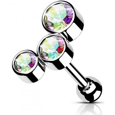 Šperky4U cartilage helix tragus piercing CP1081-VM – Zbozi.Blesk.cz