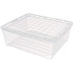 Curver úložný box s víkem 10 l 34.2 x 29.7 x 12.5 cm čirá – Zboží Dáma