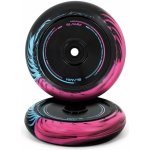 Slamm Swirl Hollow Core Wheels 110 mm Black/Blue/Pink 2 ks – Zbozi.Blesk.cz