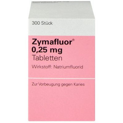 ZYMAFLUOR POR 0,25MG TBL NOB 200