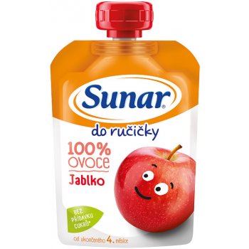 Sunar Do ručičky jablko 4m+ 12 x 100 g