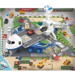 Kids World Hrací sada letadlo s rampou policie 35 x 35 x 20 cm – Zboží Dáma