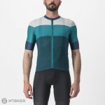 Castelli Sezione Jersey Deep Teal/Quetzal Green – Zboží Mobilmania