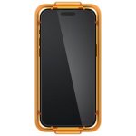 Spigen Glass tR AlignMaster 2 Pack, FC Black - iPhone 15 AGL06906 – Zboží Živě