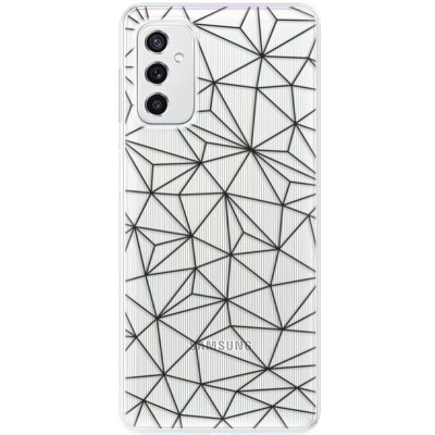 Pouzdro iSaprio - Abstract Triangles 03 Samsung Galaxy M52 5G černé – Hledejceny.cz