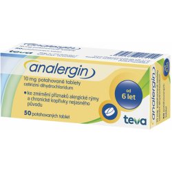 ANALERGIN POR 10MG TBL FLM 50