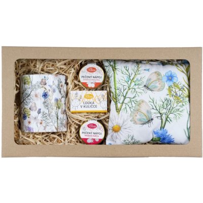 Pleva dárková sada Luční snění - Louka s modrými květy – Sleviste.cz