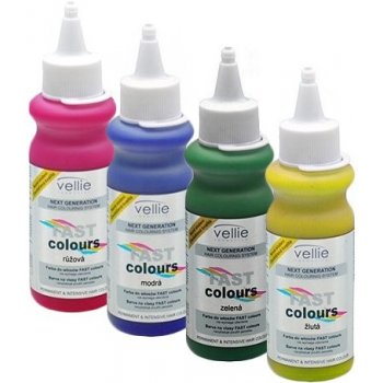 Vellie Fast Colours gelová barva na vlasy růžová 80 ml