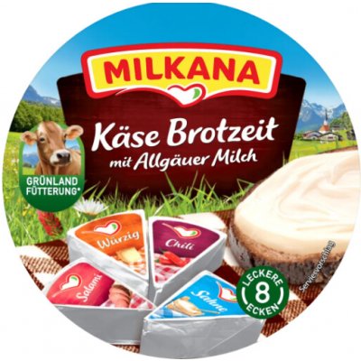 Milkana tavený sýr Vydatné sýrové občerstvení 20-30% tuku 190 g – Zboží Dáma