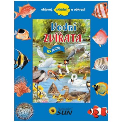 Vodní zvířata 8x puzzle – Hledejceny.cz