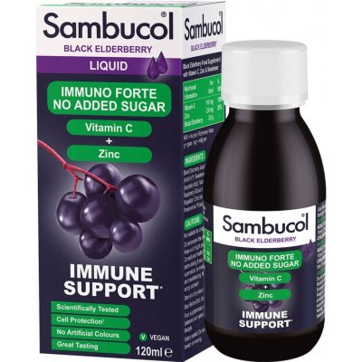 Sambucol Immuno Forte sirup 120 ml – Hledejceny.cz