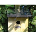 Esschert Design Budka Best for Birds pro Sýkorku koňadru 17 x 33 cm dřevěná přírodní – Hledejceny.cz