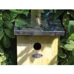 Esschert Design Budka "Best for Birds" pro Sýkorku koňadru 17 x 22 x 33 cm přírodní dřevo – Zbozi.Blesk.cz