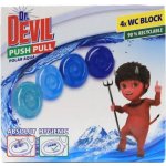 Dr. Devil Polar Aqua Push Pull WC blok bez košíku 4 x 20 g – Zboží Mobilmania