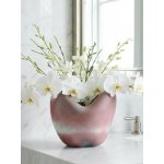 Růžová porcelánová váza z kaolinu s organickou siluetou 29 cm - Dune – Hledejceny.cz