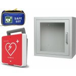 AED Defibrilátor, Reanibex 100 + Kovová AED skřínka s alarmem – Hledejceny.cz