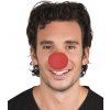 Karnevalový kostým 12 červených molitanových klaunských nosů