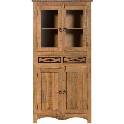 Bighome Oldtime 90x40x180 cm z akácie přírodní – Hledejceny.cz