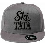 Kšiltovka Ski táta.Jako každý táta jen víc cool, černý tisk 5P RAP – Hledejceny.cz