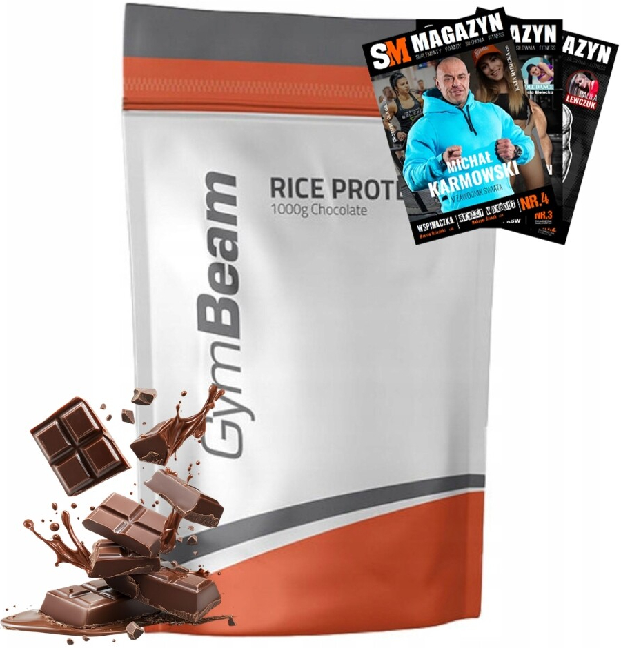 GymBeam Rýžový protein Hydrolyzát VEGE 1000 g