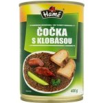 Hamé Čočka s uzeninou konzervované 400 g – Zboží Dáma