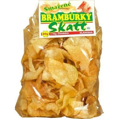 Skatt smažené brambůrky solené 90 g – Zboží Dáma