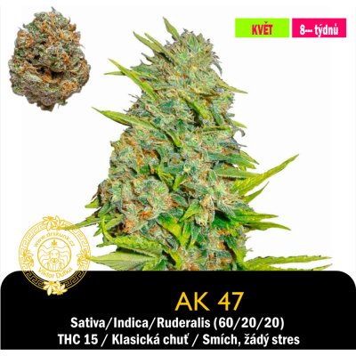 Drskunk AK 47 Feminizováno semena neobsahují THC 1 ks – Sleviste.cz