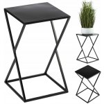 DekorStyle Stojan na květiny LOFT II 40 cm černý – Sleviste.cz