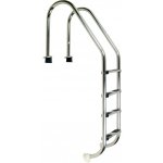 FILINOX Žebřík nerez Standard s pouzdrem 4 stupňový, (AISI 316) – Zboží Mobilmania