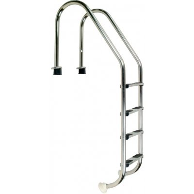 FILINOX Žebřík nerez Standard s pouzdrem 4 stupňový, (AISI 316) – Zboží Mobilmania