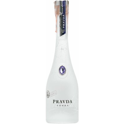 Pravda Vodka 40% 0,2 l (čistá fľaša)