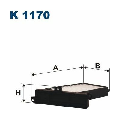 Filtr, vzduch v interiéru FILTRON K 1170 – Hledejceny.cz